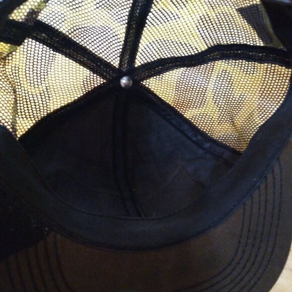 Vintage Budweiser Camouflage Patch Trucker Hat - Picture 7 of 8